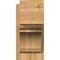 Ekena Millwork Olympic Block Rough Sawn Outlooker, Western Red Cedar, 8"W x 16"D x 16"H OUT08X16X16OLY05RWR - alternate 4